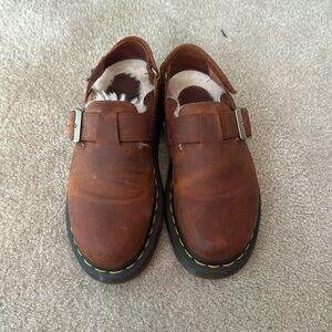 Dr. Martens Jorge mules fur lined